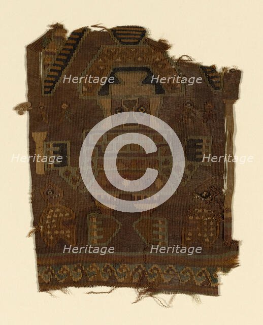 Fragment, Peru, A.D. 900/1470. Creator: Unknown.