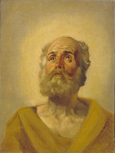 Apostle's Head, 1843-1847. Artist: Briullov, Karl Pavlovich (1799-1852)