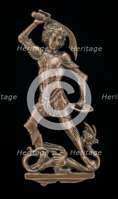 Saint George and the Dragon, 15th century. Creator: Unknown.