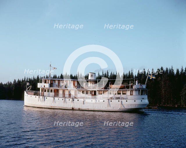 Vaxholmsbat in Stockholm archipelago, Sweden, 1960s.
 Creator: Unknown.