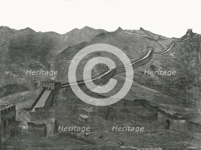 The Great Wall, Pekin', China, 1895.  Creator: Unknown.