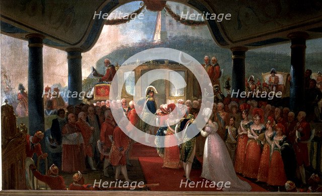 Arrival in Brazil of Maria Leopoldina of Austria, first Empress of Brazil.