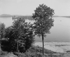 Raquette Lake from the Antlers, Adirondack Mountains, between 1900 and 1906. Creator: Unknown.