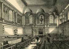 'Interior of the Chapel of the Foundling Hospital', c1876. Creator: Unknown.