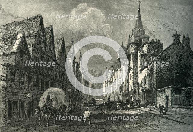 'The Canongate Tolbooth', c1870.