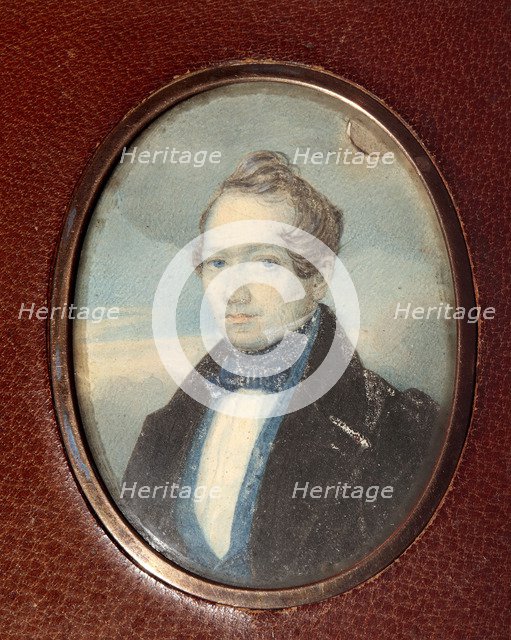 Portrait of Ilya Petrovich Tchaikovsky (1795-1880), 1829.