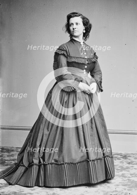 Pauline Cushman, between 1855 and 1865. Creator: Unknown.