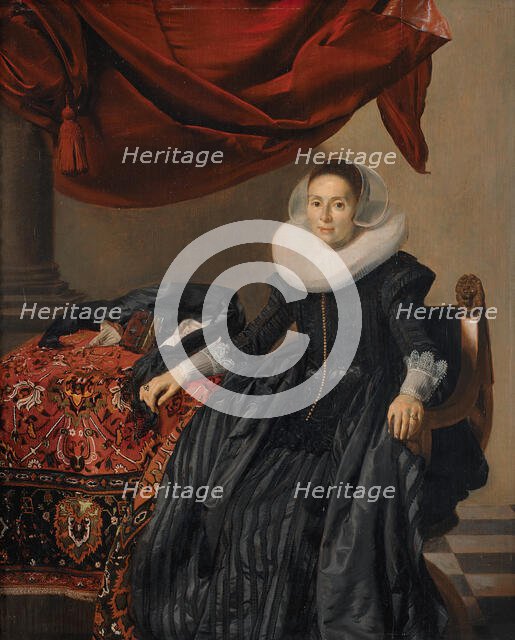 Portrait of a Young Woman, 1631. Creator: Thomas de Keyser.