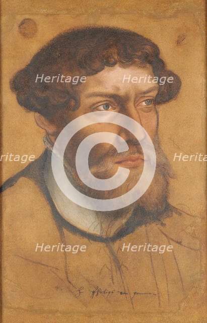 Portrait of Duke Philip I of Pomerania-Wolgast (1515-1560), ca 1540-1541. Creator: Cranach, Lucas, the Younger (1515-1586).