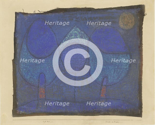 Trees by the Water, 1933. Creator: Klee, Paul (1879-1940).