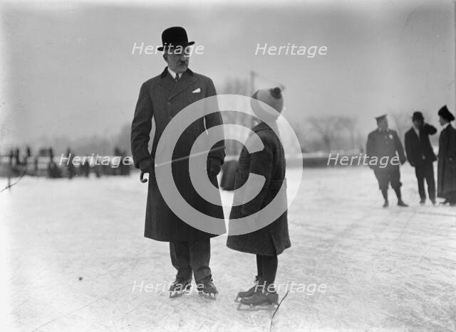 Skating Party, 1912. Creator: Harris & Ewing.