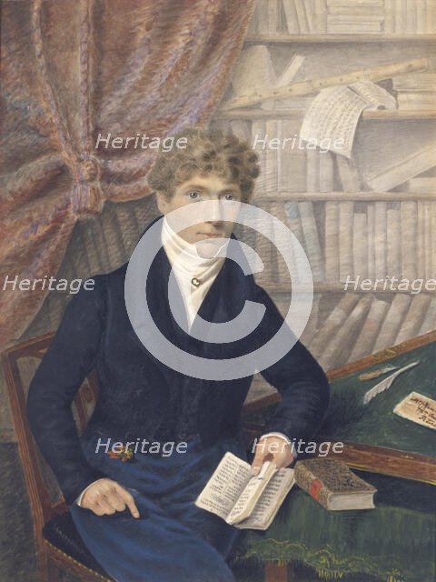 Rev. George Heaton, M.A., 1824-1825. Creator: Edward Heaton.