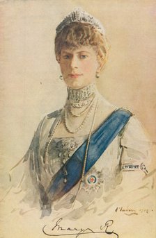 Her Majesty Queen Mary, (1867-1953), 1913 Artist: Sir John Lavery