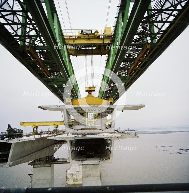 Second Severn Crossing, M4, New Passage, Pilning and Severn Beach, Glos, 18/09/95 - 19/09/95. Creator: John Laing plc.