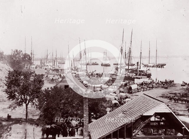 City Point, Virginia, 1861-65. Creator: Andrew Joseph Russell.