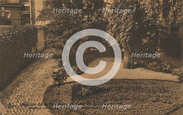 'Legacion de la Republica de Cuba en Bruselas, (Cuban Embassy in Brussels), c1924. Artist: Unknown.