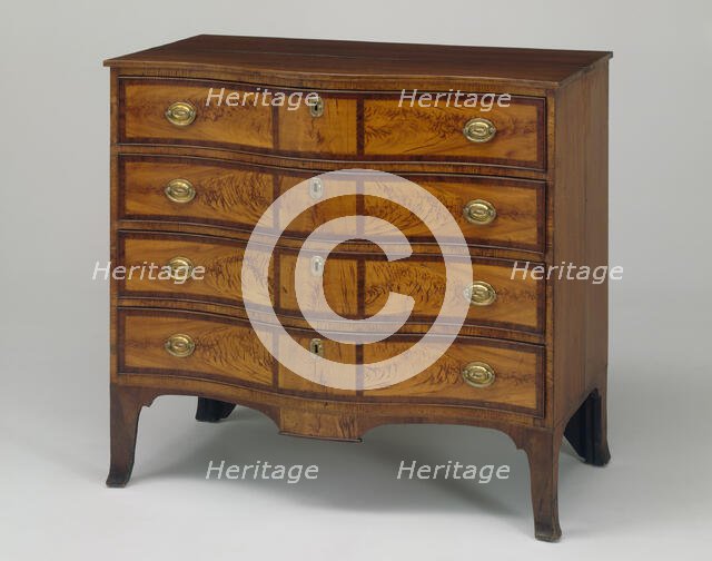 Chest of Drawers, 1800/15. Creator: Unknown.