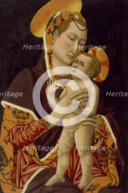 Virgin and Child, 1450-1460. Creator: Giovanni Francesco da Rimini.