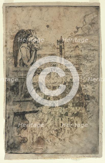 Le Stryge, 1893. Creator: Joseph Pennell (American, 1857-1926).