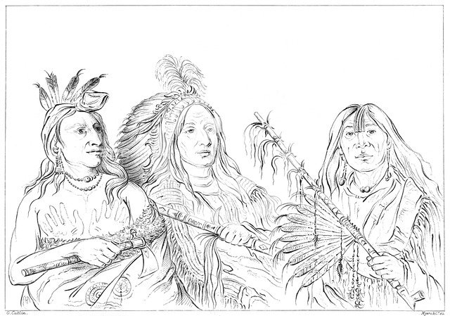 Sioux, 1841.Artist: Myers and Co