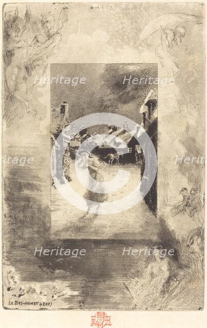 Le Bas-Hamet, 1879/1880. Creator: Felix Hilaire Buhot.