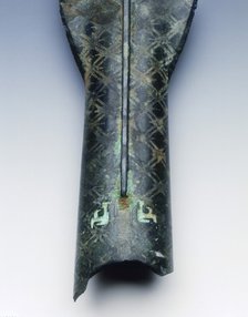 Bronze spearhead, Eastern Zhou dynasty, China, 5th century BC. Artist: Unknown
