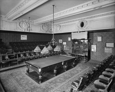 Thurston's Billiard Hall, Leicester Square, London, 1903. Artist: Bedford Lemere and Company.