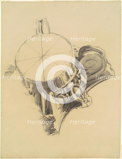 Study for "The Fall of Gog and Magog", 1903-1916. Creator: John Singer Sargent.