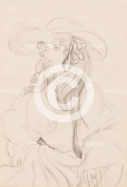 Plumed Hat, 1919. Creator: Henri Matisse.