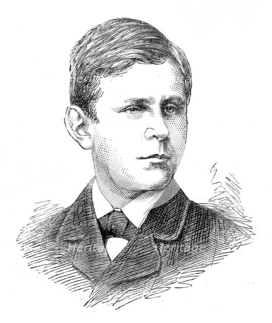 Lieutenant E. E. Bradford, R.N., H.M.S. Sandfly, 1881. Creator: Unknown.