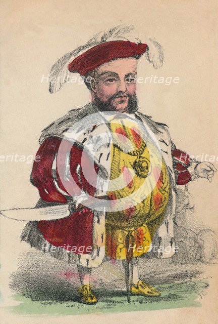 'Henry VIII', 1856. Artist: Alfred Crowquill.
