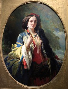 Portrait of Countess Katarzyna Potocka (1825-1907), née Branicka, 1854.