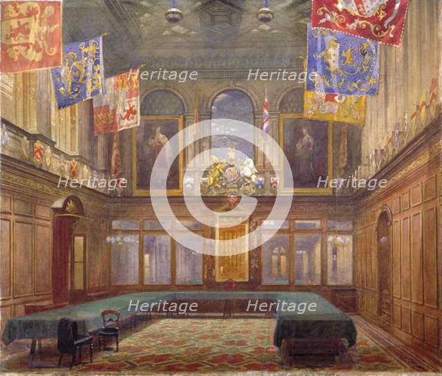 Haberdashers' Hall, Gresham Street, City of London, 1895. Artist: John Crowther
