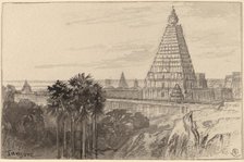 Tanjore, India, 1884/1885. Creator: Edward Lear.
