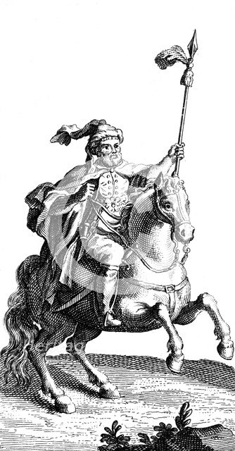 'An Arabian Horseman', 19th century. Artist: Unknown