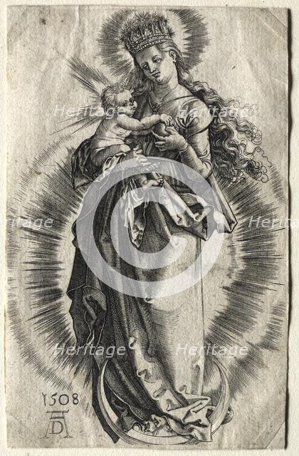 The Virgin with the Crown of Stars, 1500s. Creator: Unknown.