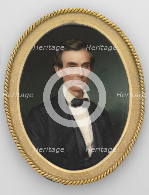 Abraham Lincoln, 1860. Creator: John Henry Brown.