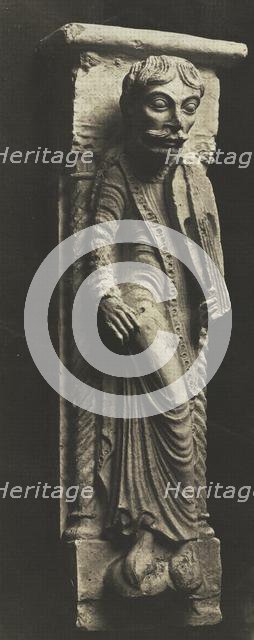 Plaster Cast of Romanesque Sculpture, c. 1854. Creator: Unidentified Photographer.