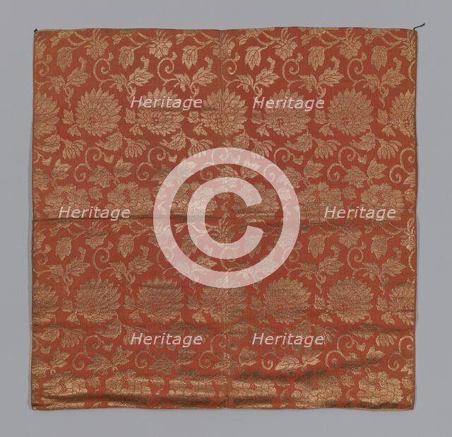 Uchishiki (Altar Cloth), Japan, Edo period (1615-1868), 1801/25. Creator: Unknown.