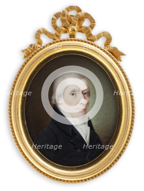 Portrait of a man. Creator: Jakob Axel Gillberg.