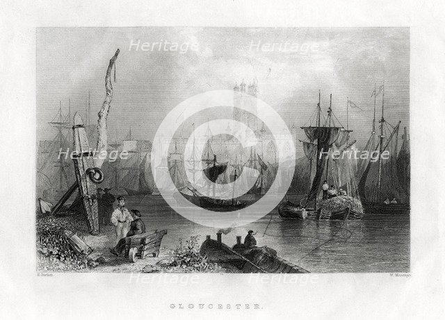 Gloucester, England, 19th century. Artist: W Mossman