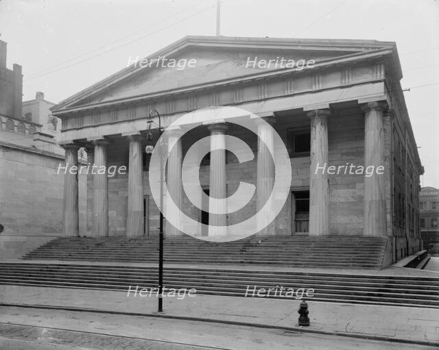 United States Custom House, Philadelphia, between 1900 and 1906. Creator: Unknown.