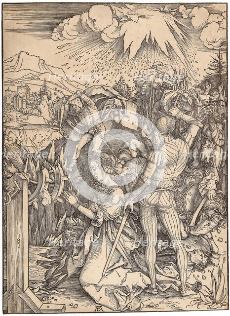 The Beheading of Saint Catherine, c. 1496. Creator: Dürer, Albrecht (1471-1528).