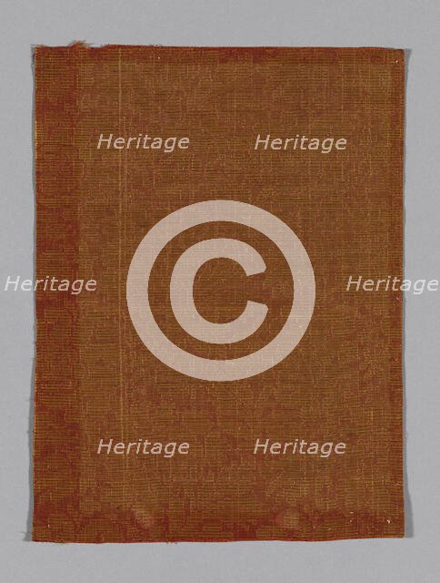 Fragment, Italy, 1650/1700. Creator: Unknown.