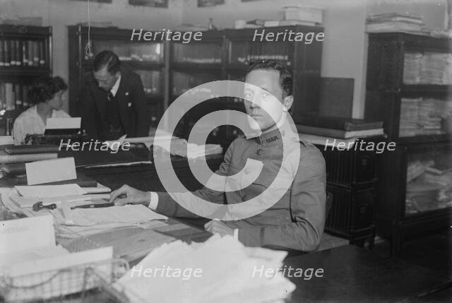 Maj. Hunter S. Marston, 10 Sept 1917. Creator: Bain News Service.