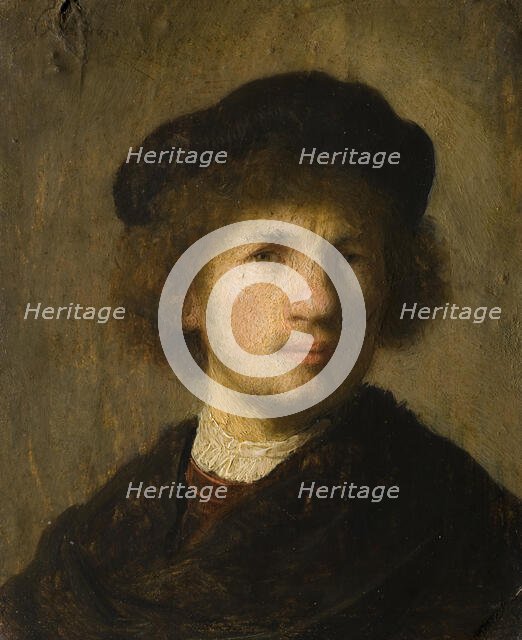 Selfportrait, 1630. Creator: Rembrandt Harmensz van Rijn.