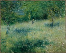 Spring at Chatou, c1873. Creator: Renoir, Pierre Auguste (1841-1919).