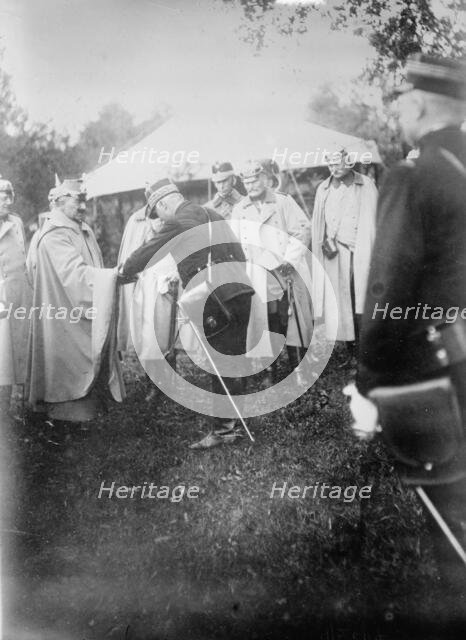 Gen. Pau & Kaiser, between c1914 and c1915. Creator: Bain News Service.