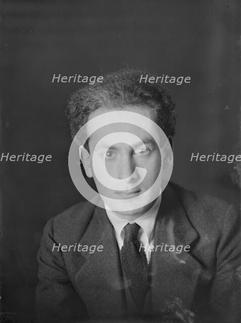 Mr. Kennedy, portrait photograph, 1918 Oct. 28. Creator: Arnold Genthe.