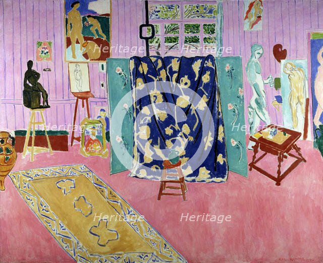 'The Pink Studio', 1911.  Creator: Henri Matisse.